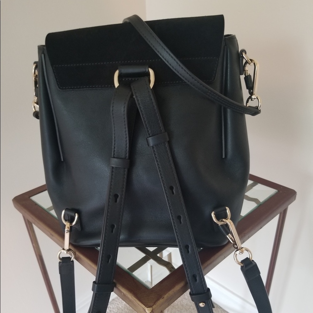 ✨SOLD✨ - Black Chloé Faye Backpack - Picture 10 of 16